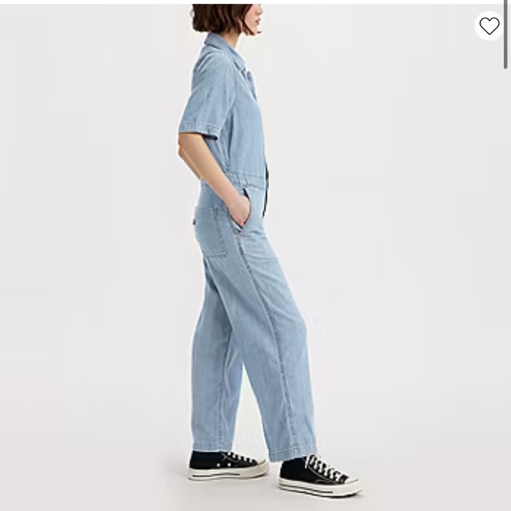 Levi's Heritage Womens Short Sleeve Jumpsuit
